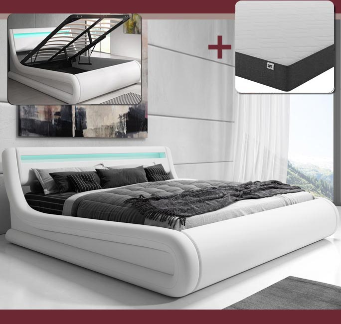 Letto Rodas bianco