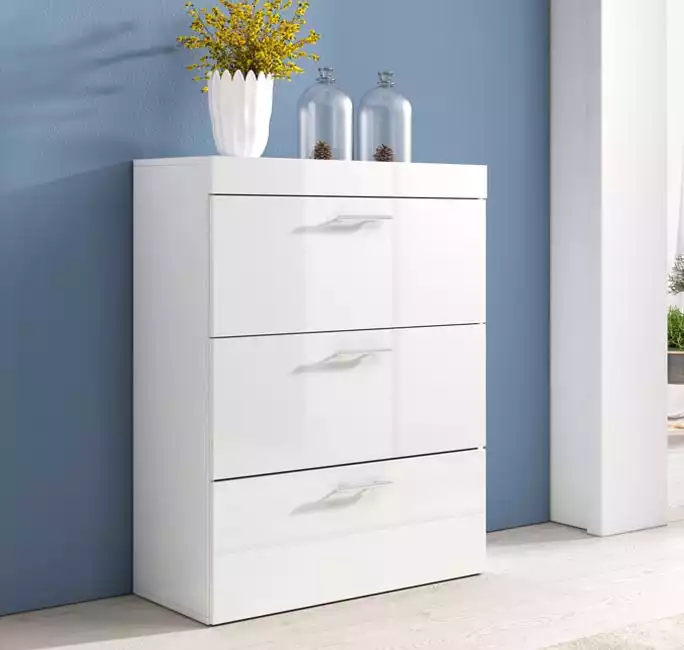 Comò Dalia in colore bianco