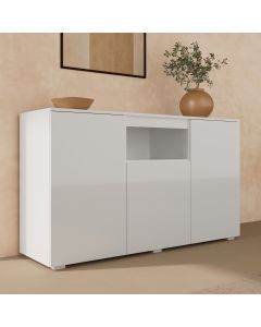 Credenza modello Nevada colore bianco (140x80x40cm)