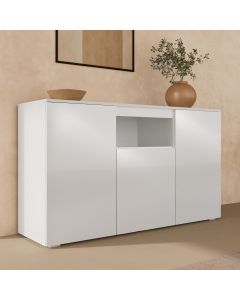 Credenza modello Nevada colore bianco (140x80x40cm)