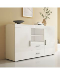 Credenza modello Roque colore bianco (140x80x40cm)