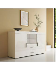 Credenza modello Roque colore bianco (140x80x40cm)