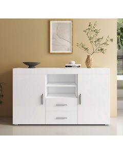 Credenza modello Roque colore bianco (140x80x40cm)