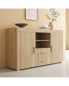 Credenza modello Roque colore sonoma (140x80x40cm)
