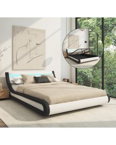 letto-contenitore-di-design-parisina-in-colore-bianco-con-nero