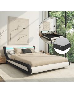 letto-contenitore-di-disegno-parisina-colore-bianco-e-nero-con-materasso-texas