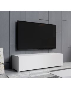 Mobile TV Bianco 120 cm con piedini 2 cm Aitana M1