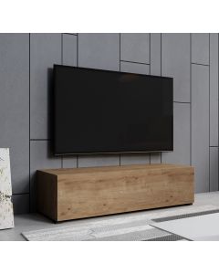 Mobile TV colore Rovere 120 cm con piedini 2 cm Aitana M1