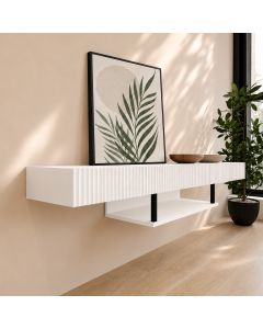 Mobile TV in colore bianco 150cm Renzo