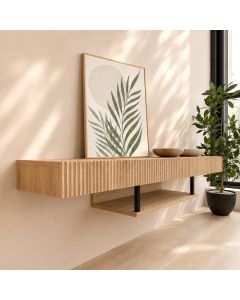 Mobile TV in colore rovere alba 150cm Renzo