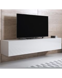 Mobile TV modello Luke H2 (160x30cm) colore bianco