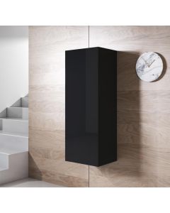 Armadio pensile modello Luke V1 (40x126cm) colore nero