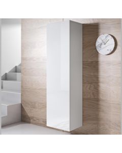 Armadio pensile modello Luke V4 (40x165cm) colore bianco