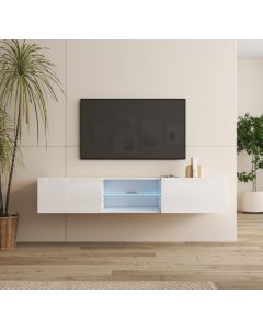 Mobile TV modello Tibi (160 cm) bianco