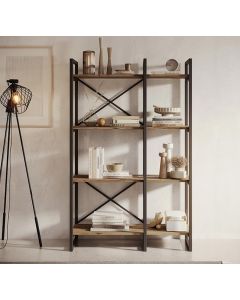 Scaffale modello Factory E2 (87,5 cm) in pino
