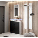 set-da-ingresso-con-specchio-e-attaccapanni-paola-bianco-e-nero