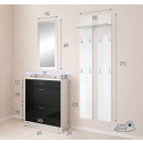 set-da-ingresso-con-specchio-e-attaccapanni-paola-bianco-e-nero