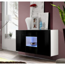 credenza varedo nero bianco