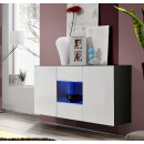 credenza varedo nero bianco