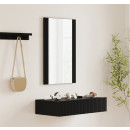 halmeubel-zwart-geribbeld-met spiegel-en-lade-amira