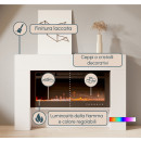mobile-con-camino-elettrico-bianco-candela
