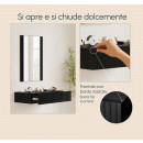 mobile-da-ingresso-colore-nera-scanalata-con-cassetto-e-specchio