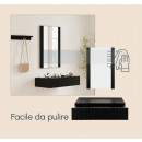 mobile-da-ingresso-colore-nera-scanalata-con-cassetto-e-specchio
