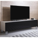 mobile-tv-luke-h2-160x30-piedini-alluminio-bianco-nero