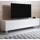 mobile-tv-luke-h2-160x30-zampe-alluminio-bianco