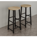 set-di-2-sgabeli-alti-nero-sonoma-lucca