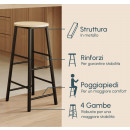 set-di-2-sgabelli-alti-nero-e-sonoma-lucca