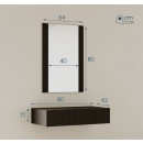 ocador-negro-acanalado-espejo-cajon-velia