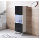 vetrinetta-luke-v3-40x126cm-piedini-alluminio-bianco-nero_1