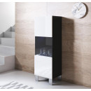 vetrinetta-luke-v3-40x126cm-piedini-alluminio-nero-bianco_2