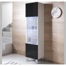 vetrinetta-luke-v6-40x165cc-piedini-alluminio-bianco-nero