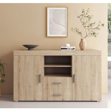 Credenza modello Roque colore sonoma (140x80x40cm)