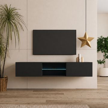 Mobile TV modello Tibi (160 cm) nero
