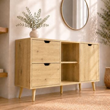 Credenza modello Leo colore Rovere Eos