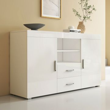 Credenza modello Roque colore bianco (140x80x40cm)