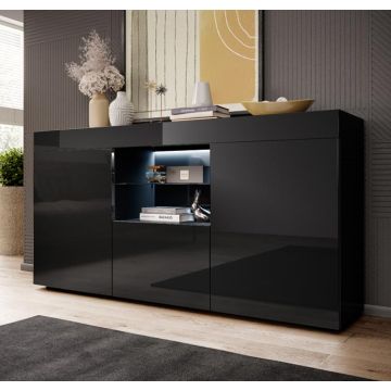 credenza-sefora2-negro-brillo