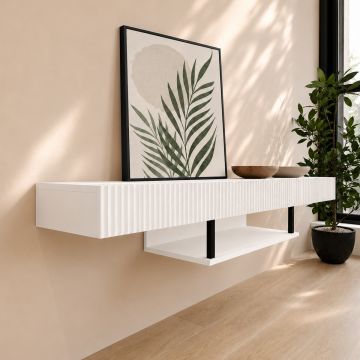 Mobile TV in colore bianco 150cm Renzo