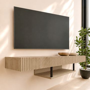 Mobile TV in colore Rovere 150cm Renzo