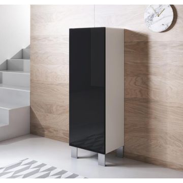 mobile-tv-luke-v1-40x126-piedini-alluminio-bianco-nero_1_1