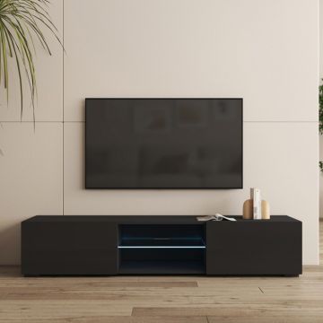 mobile-tv-nero-160-cm-con-piedini-2-cm-tibi