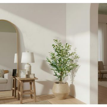 Pianta artificiale decorativa Ulivo 100 cm