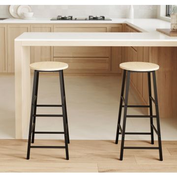 set-di-2-sgabeli-alti-nero-sonoma-lucca