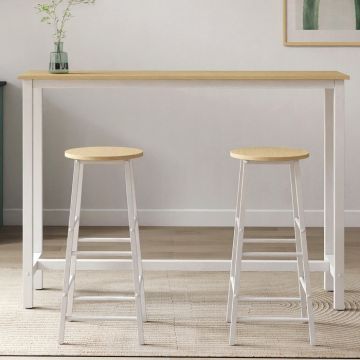 tavolo-alto-con-2-sgabelli-bianco-sonoma-140-cm-ani.
