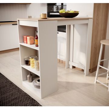 tavolo-alto-kyra-110cm-bianco-e-sonoma